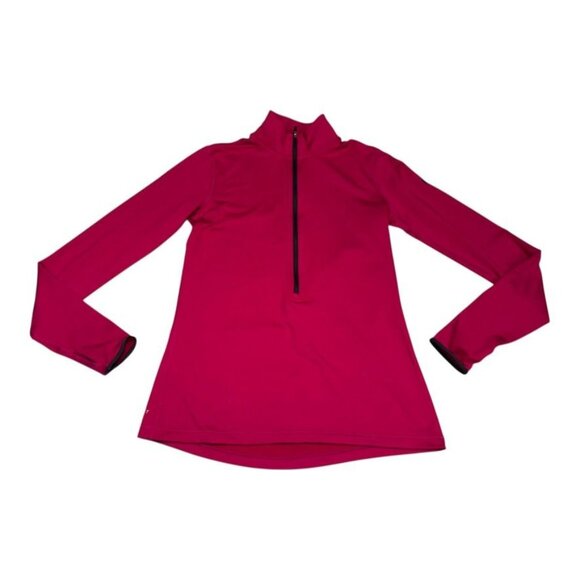 Nike Pro Fleeced Lined Pullover Pink Size Large - Picture 7 of 9